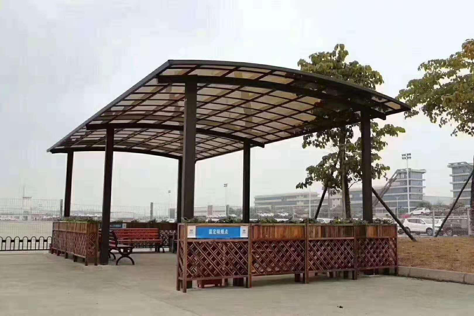 哪些場(chǎng)所合適建鋁合金車棚